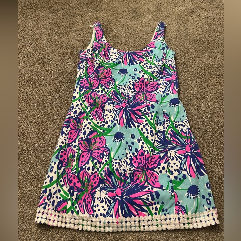 Lilly Pulitzer Eaton dress In the Garden size 10